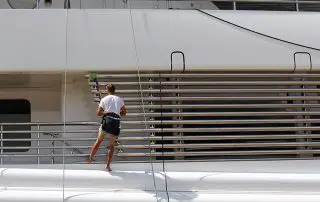Cleaning Yacht Soot